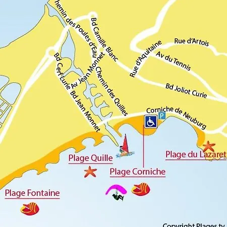 מלון Corniche Bleue *
